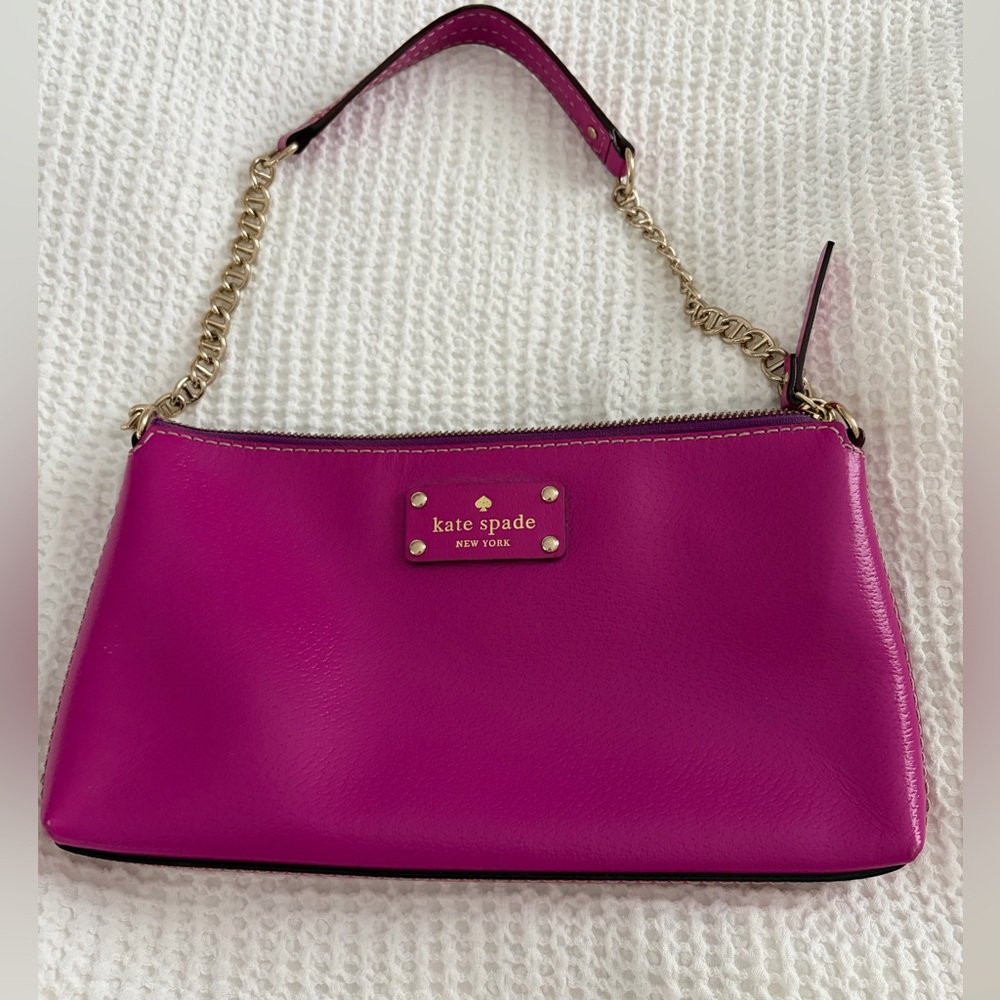 Kate Spade hot pink leather bag